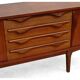 Vintage 1960 Scandinavian teak