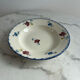Mary-Lou hand-painted deep plate Digoin Sarreguemines