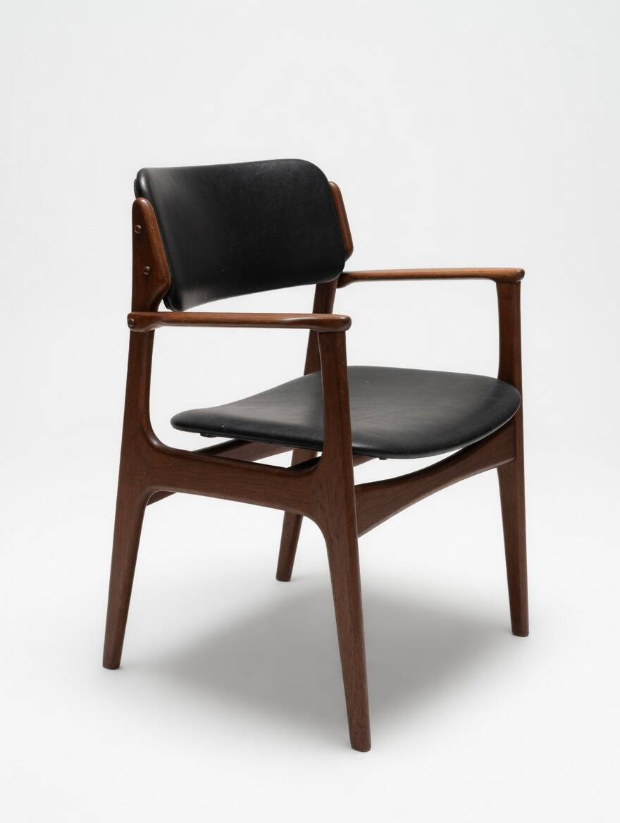 Erik Buch Rosewood Captains Chair, Model 50
