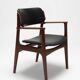 Erik Buch Rosewood Captains Chair, Model 50