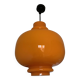 Oplight 75 pendant lamp vintage opaline orange lamp by Hans-Agne Jakobsson