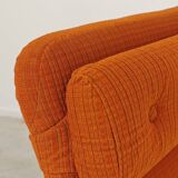 Transat d'intérieur , chaise longue Lama 70's orange