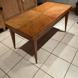 Coffee table with vintage Révélation system Design Albert Ducrot year 50/60