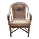 Small shepherdess chair for children in rattan 1950