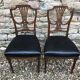 Paire de chaises art nouveau