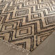 Tapis kilim, chanvre et coton tissé à la main