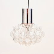Grand plafonnier en verre bulle des années 60 - H. Tynell pour Limburg.