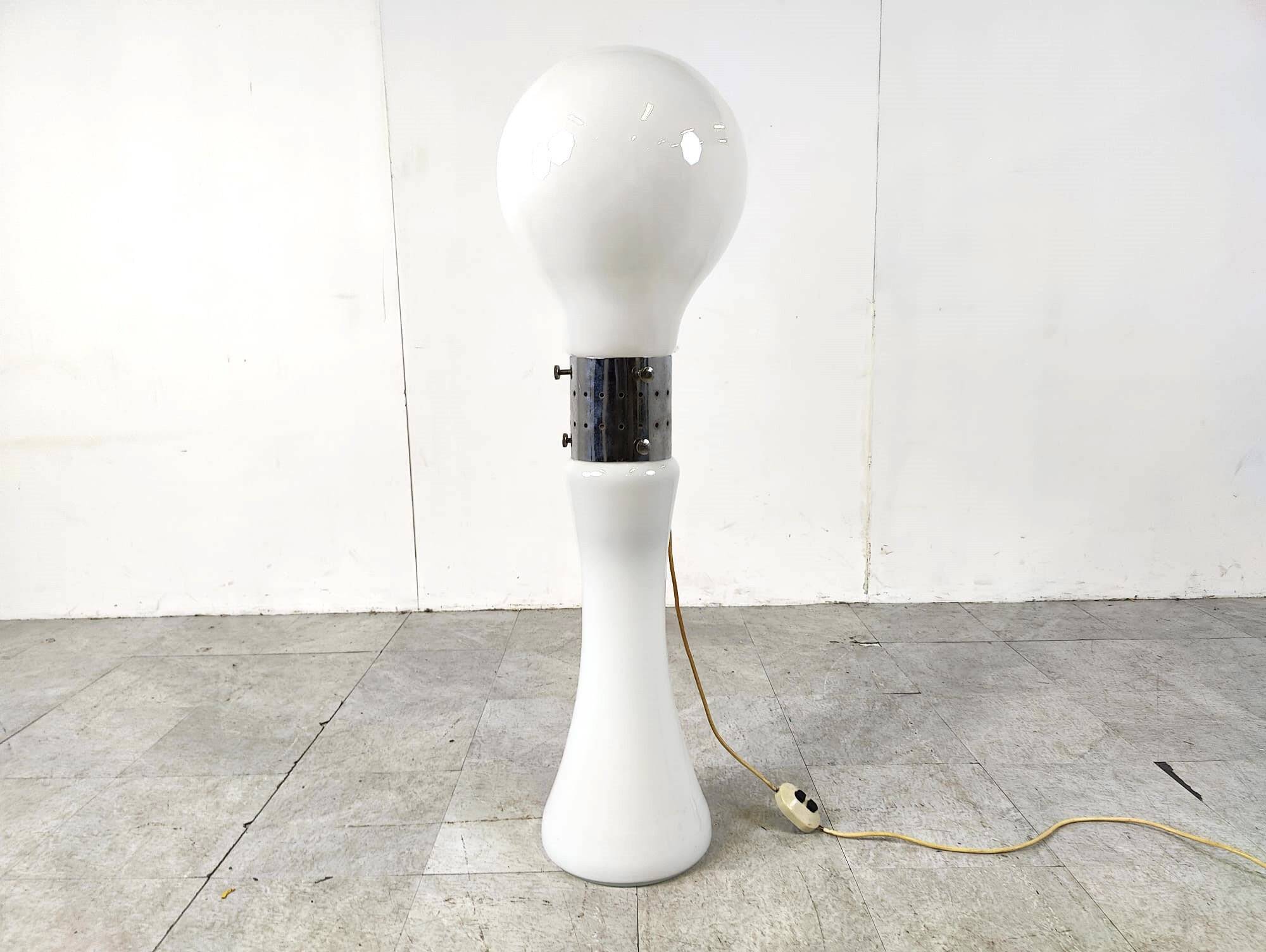 Birillo floor lamp by Carlo Nason for Mazzega, 1960s