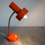 Orange metal lamp 70s
