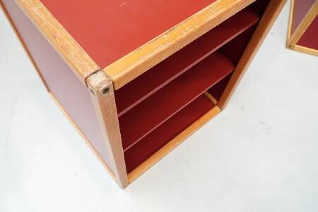 André Sornay, Pair of Modernist Storage Units