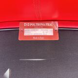 Canapé cuir Lella et Massimo Vignelli pour Poltrona Frau 1989