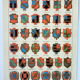 Engraving • Dignity, heraldic coat of arms 1 • Original and vintage poster from 1898