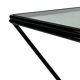 Vintage coffee table steel wire coffee table minimalist design