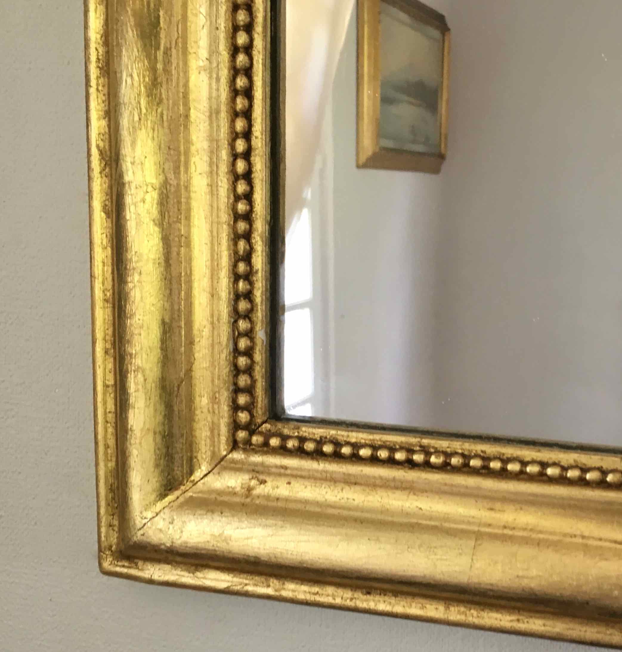 Mirror Louis Philippe gilded 68x52