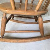 Rocking chair by stol kamnik yugoslavia vintage 1960s