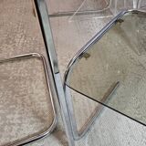 Chrome end table