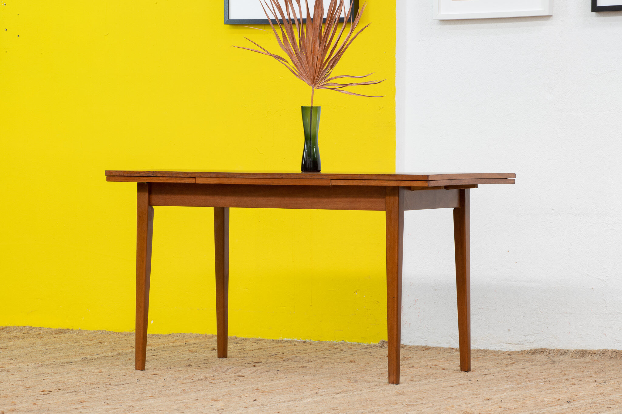 Vintage scandinavian table – 110 cm
