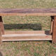 Old oak workbench