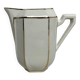 Art Deco, Limoge porcelain jug with gold rim circa 1930