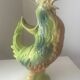 Pitcher, Jug, Water, Antique Rooster, Caillard Saint Clément