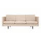 Sofa ALTA beige velour, Scandinavian design