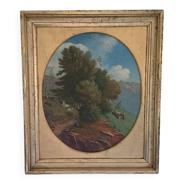 Oil on canvas, Lataste, 19th century