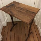 Table art nouveau marquetee paul guth