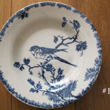 Ensemble de 6 assiettes creuses Gien
