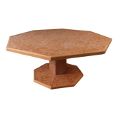 Table de salle a manger en placage de marbre