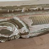 Mirror Carved gilded stucco wood frame patinated dp 1123650