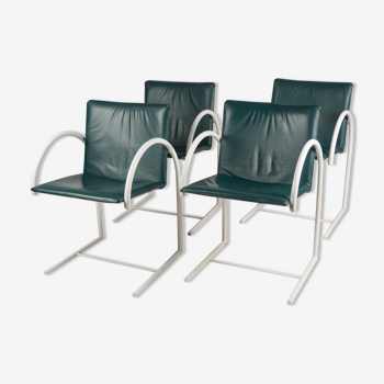 Set of Four Chairs by P. Pierre Mazairac and Karel Boonzaaijer, Netherlands, 1980s