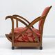 Pair of Italian Art Deco Armchairs Attributed to Maurizio Tempestini, 1940s
