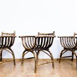 Art deco rattan armchairs 1920