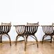 Art deco rattan armchairs 1920