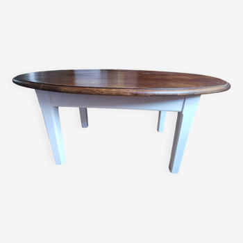 Table basse ovale