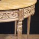 Console en laque italienne de style Louis XVI du 20e siècle