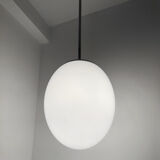 Lustre white opaline egg vintage Limburg