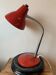 Lampe Vintage Métal Rouge Rétro
