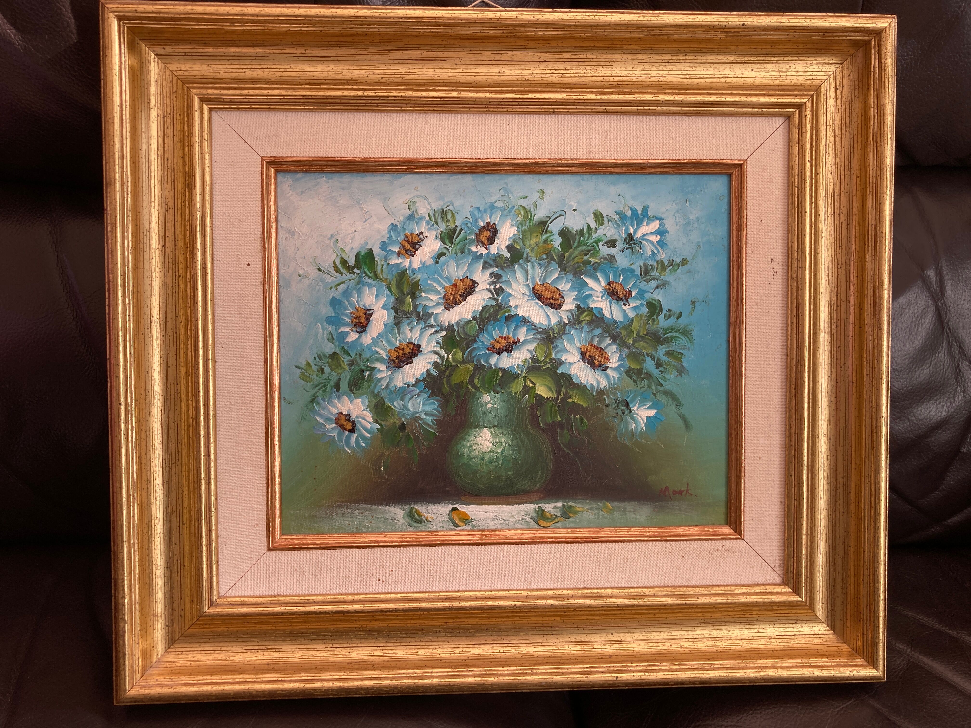 Floral still life painting