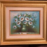 Floral still life painting