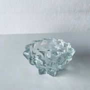 Bougeoir étoilé en cristal