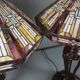 Set de 2 lampes Tiffany