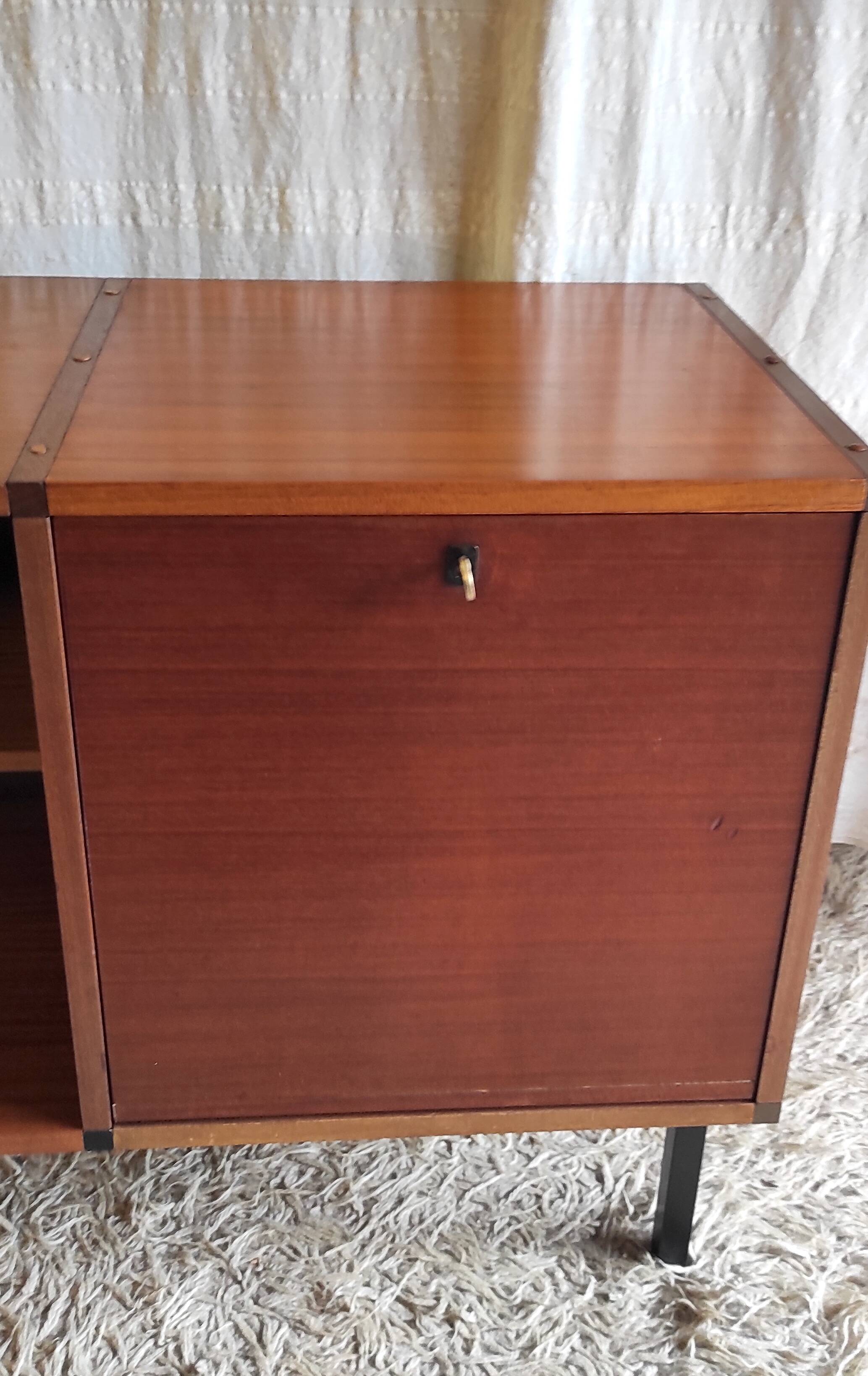 Modernist teak sideboard by ARP for Minvielle - 1950s/60s
