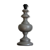 Wooden lamp foot