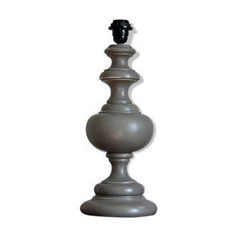 Wooden lamp foot