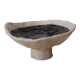 Trinket bowl in enamelled ceramic, handmade