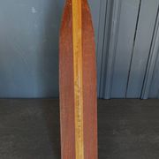 Pair of oars canoe boat XXe two species of wood