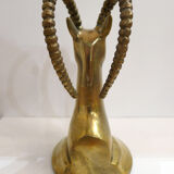 Book-ibex, solid brass, 1970'