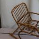Chaise enfant en rotin