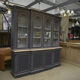 Vitrine patiné noir